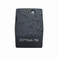 No Break Vica Optima 750 0.75 Kva / 360 W, Entrada 120 V, 6 Salidas Ac, Tower, Indicadores Led Si, Color Negro